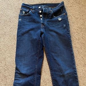 Levi’s 501 NWOT Cropped Jeans